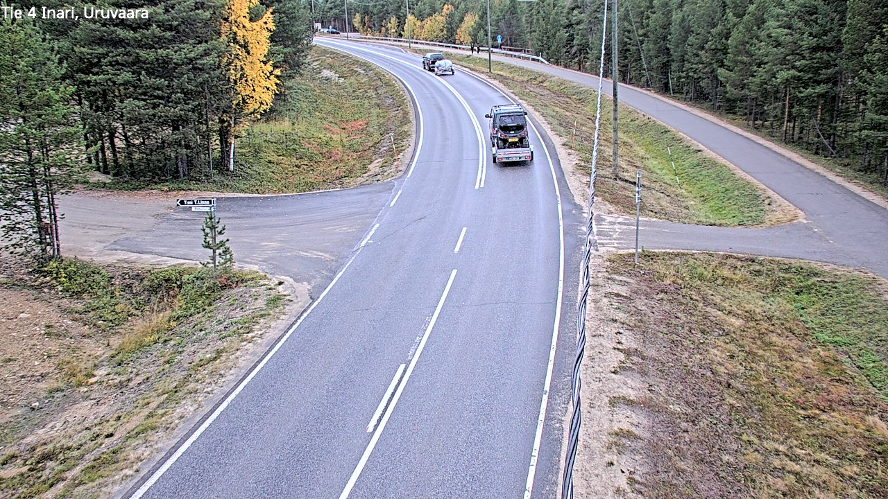 Kelikamerat Kuva Tie 4 Inari, Uruvaara, Inari, Lappi