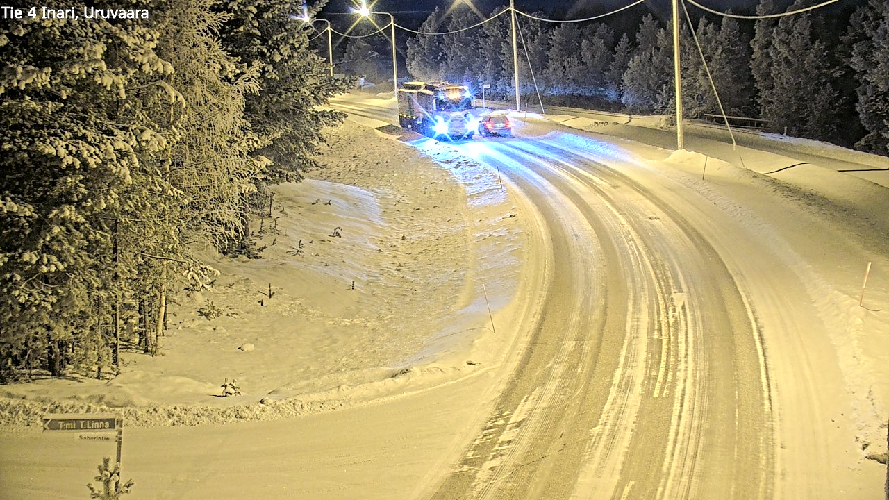 Kelikamerat Kuva Tie 4 Inari, Uruvaara, Inari, Lappi
