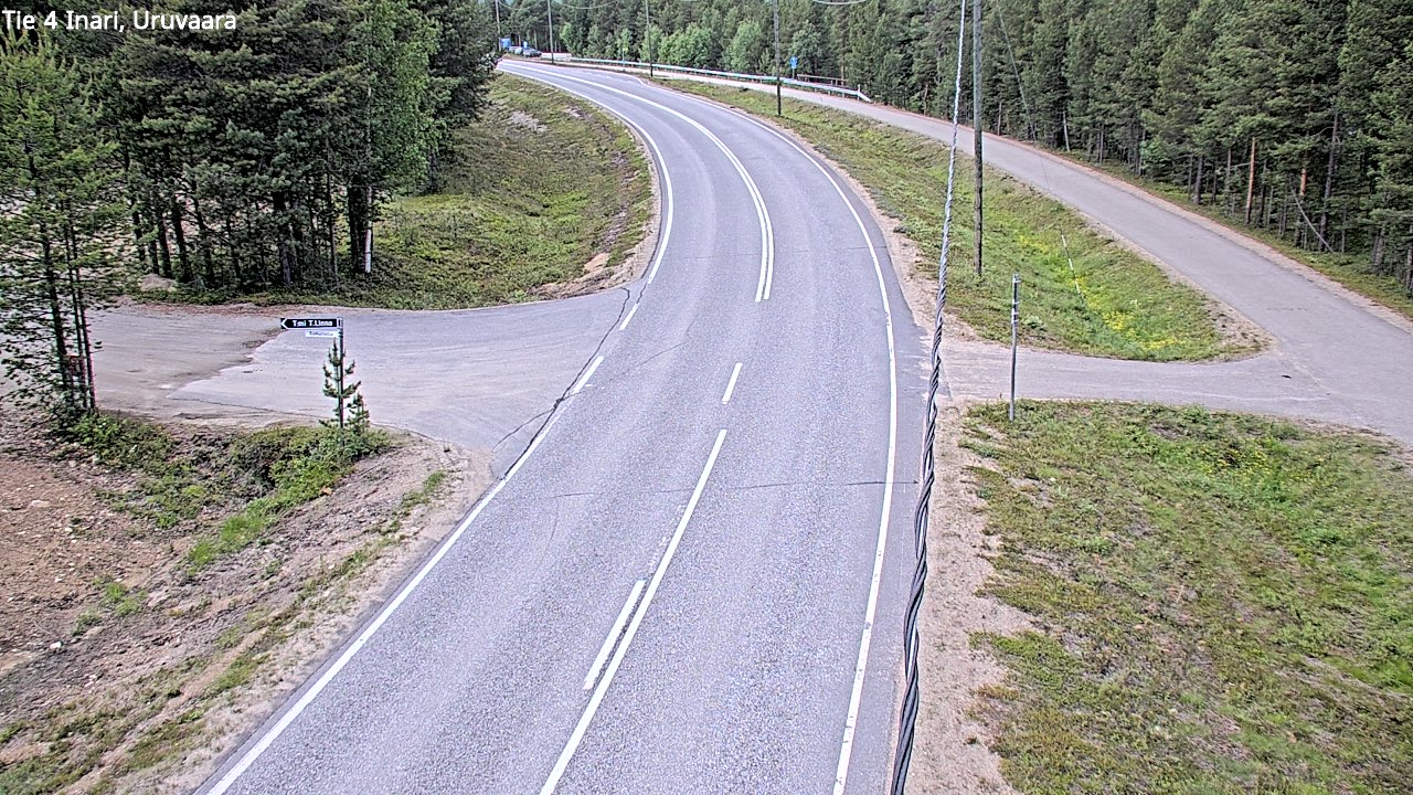 Kelikamerat Kuva Tie 4 Inari, Uruvaara, Inari, Lappi