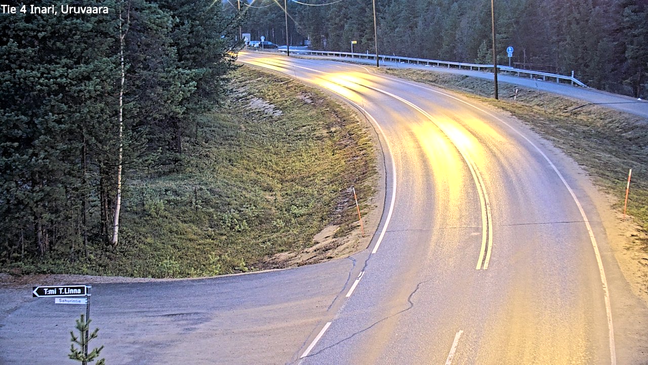 Kelikamerat Kuva Tie 4 Inari, Uruvaara, Inari, Lappi