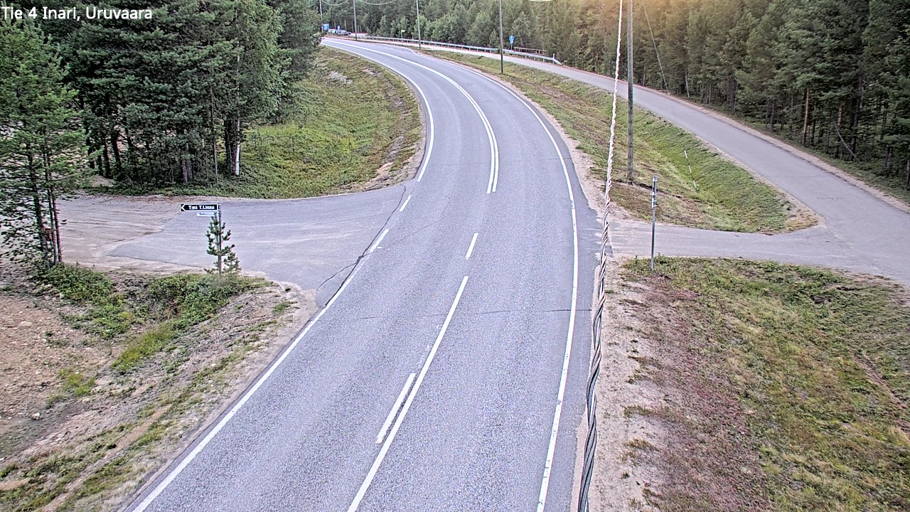 Kelikamerat Kuva Tie 4 Inari, Uruvaara, Inari, Lappi
