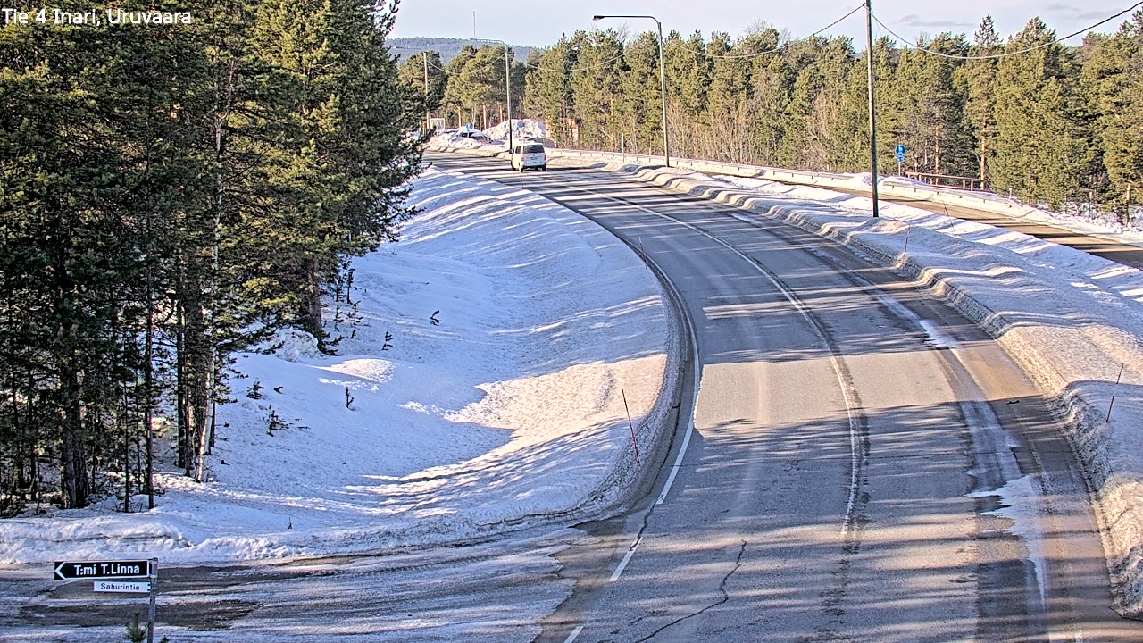 Kelikamerat Kuva Tie 4 Inari, Uruvaara, Inari, Lappi