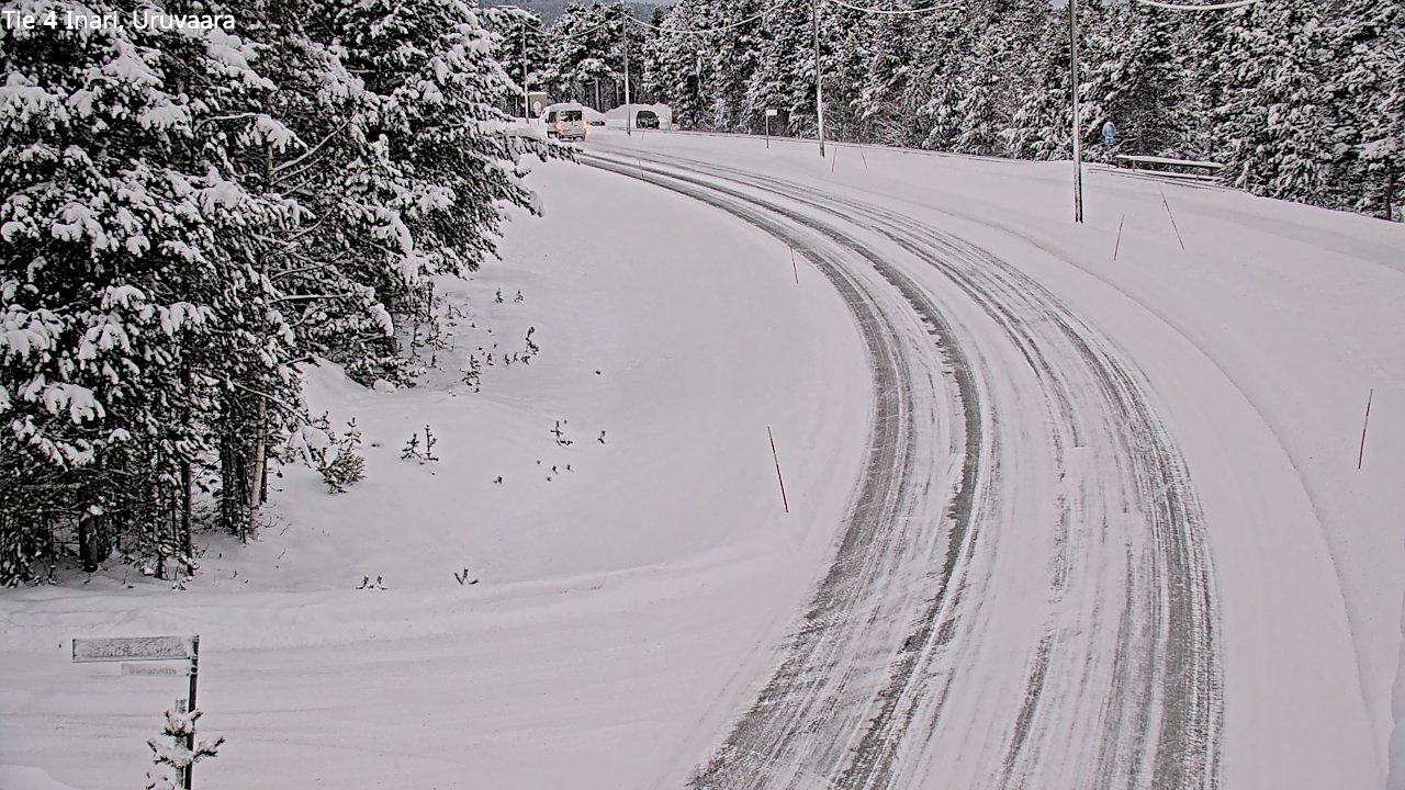 Kelikamerat Kuva Tie 4 Inari, Uruvaara, Inari, Lappi