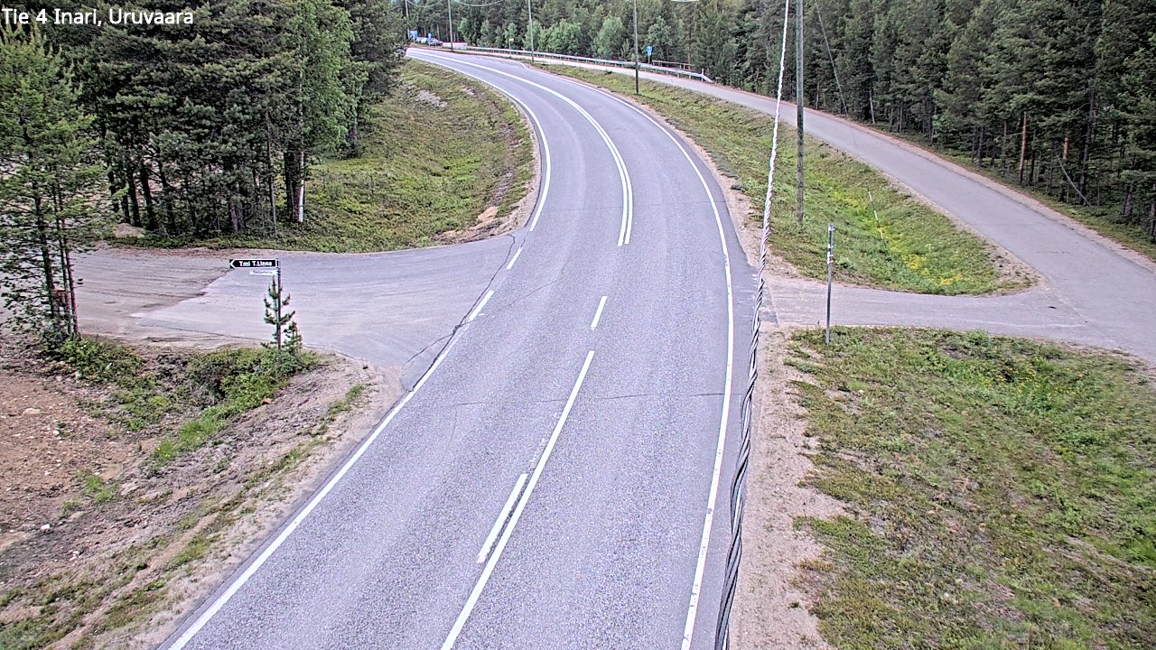 Kelikamerat Kuva Tie 4 Inari, Uruvaara, Inari, Lappi