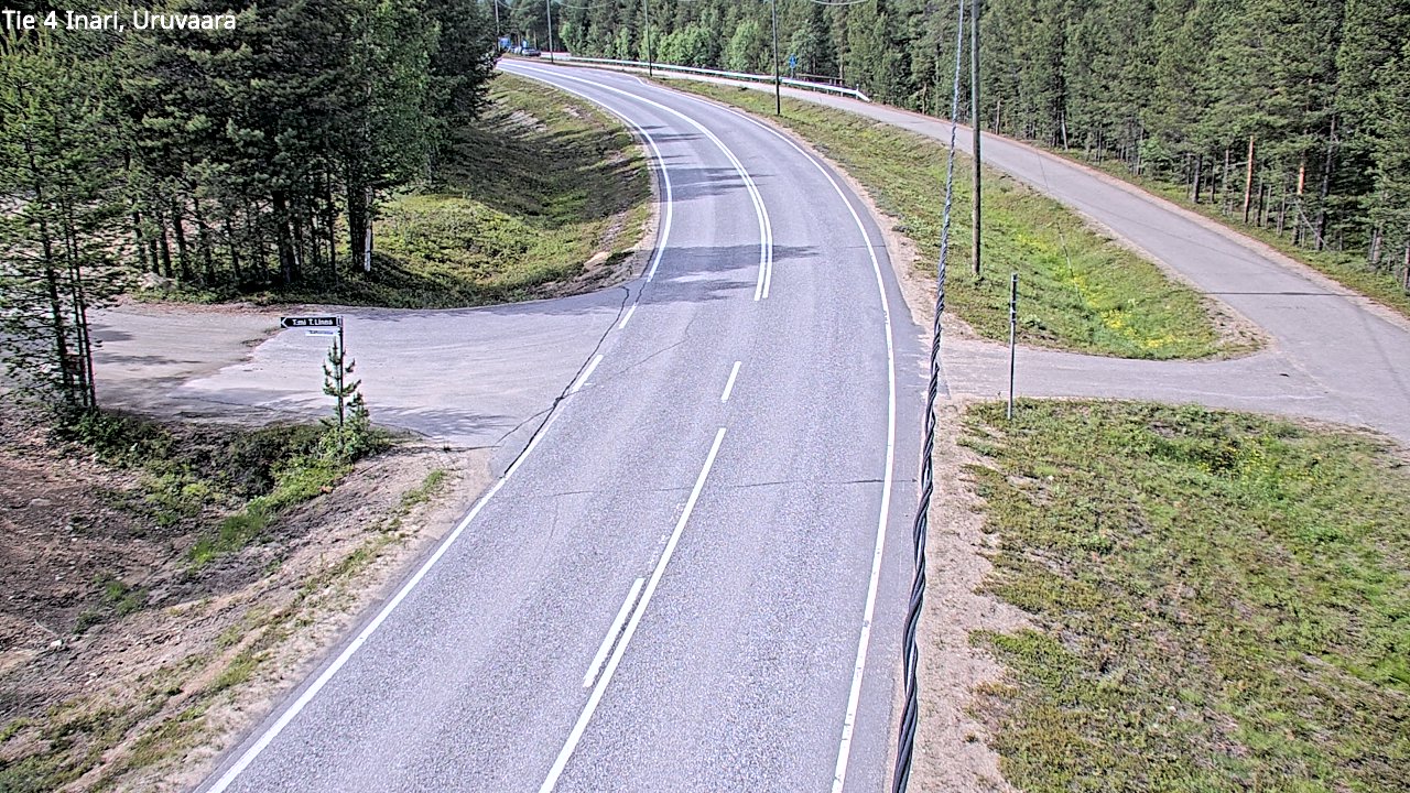 Kelikamerat Kuva Tie 4 Inari, Uruvaara, Inari, Lappi
