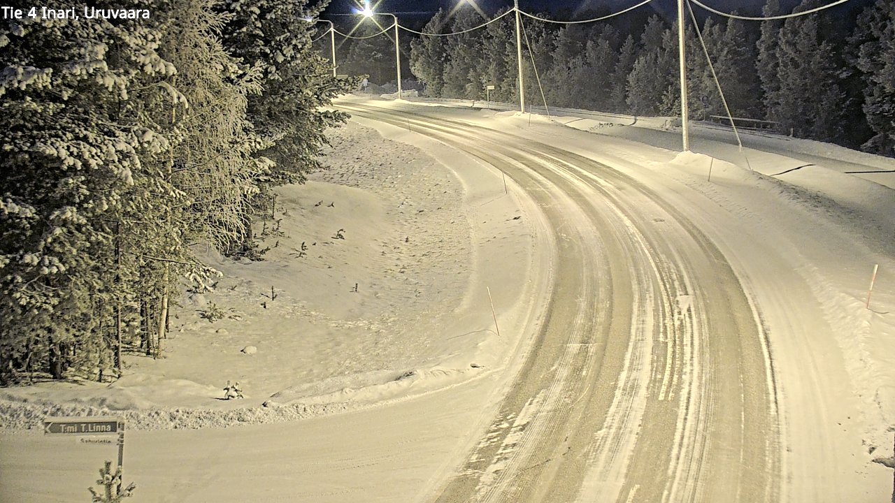 Kelikamerat Kuva Tie 4 Inari, Uruvaara, Inari, Lappi