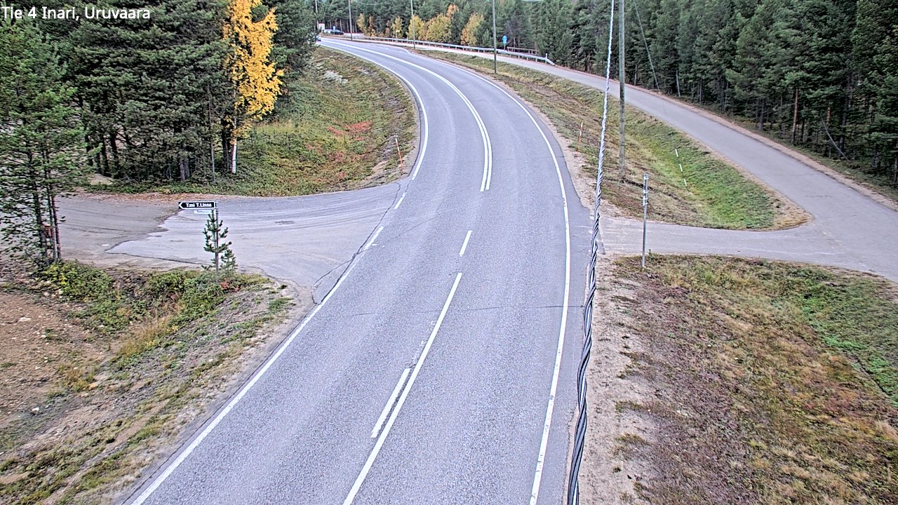 Kelikamerat Kuva Tie 4 Inari, Uruvaara, Inari, Lappi