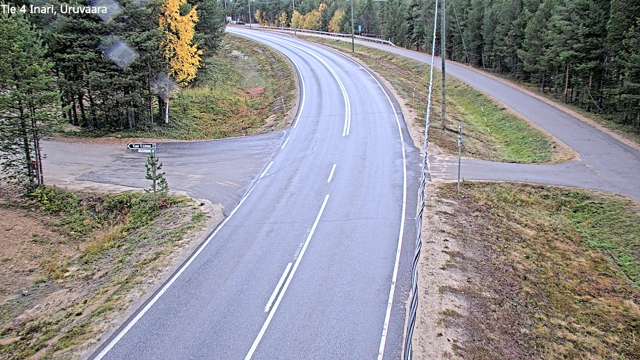 Kelikamerat Kuva Tie 4 Inari, Uruvaara, Inari, Lappi