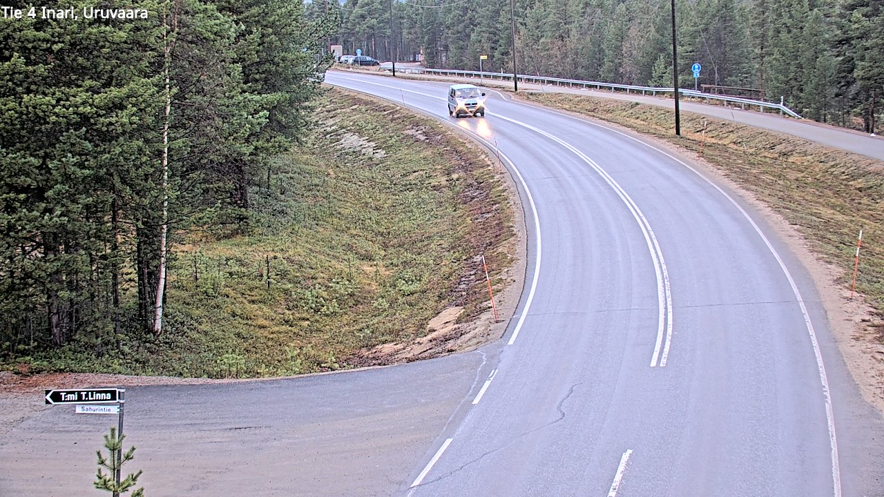Kelikamerat Kuva Tie 4 Inari, Uruvaara, Inari, Lappi