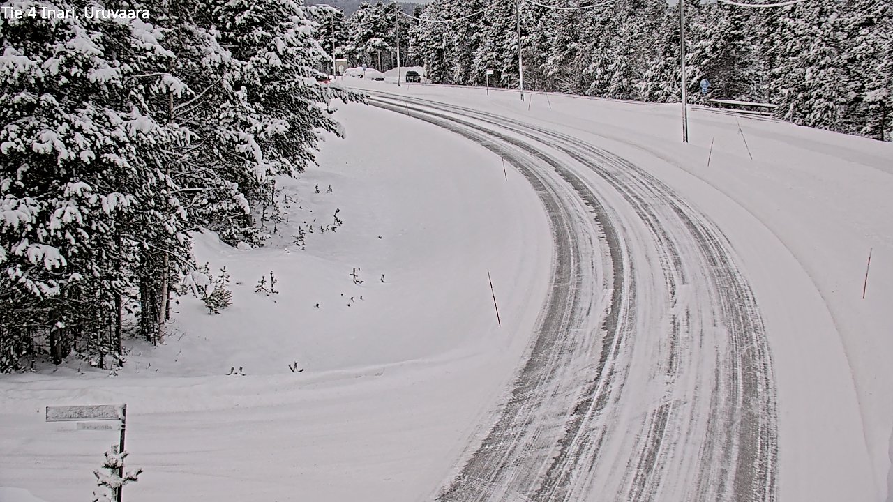 Kelikamerat Kuva Tie 4 Inari, Uruvaara, Inari, Lappi