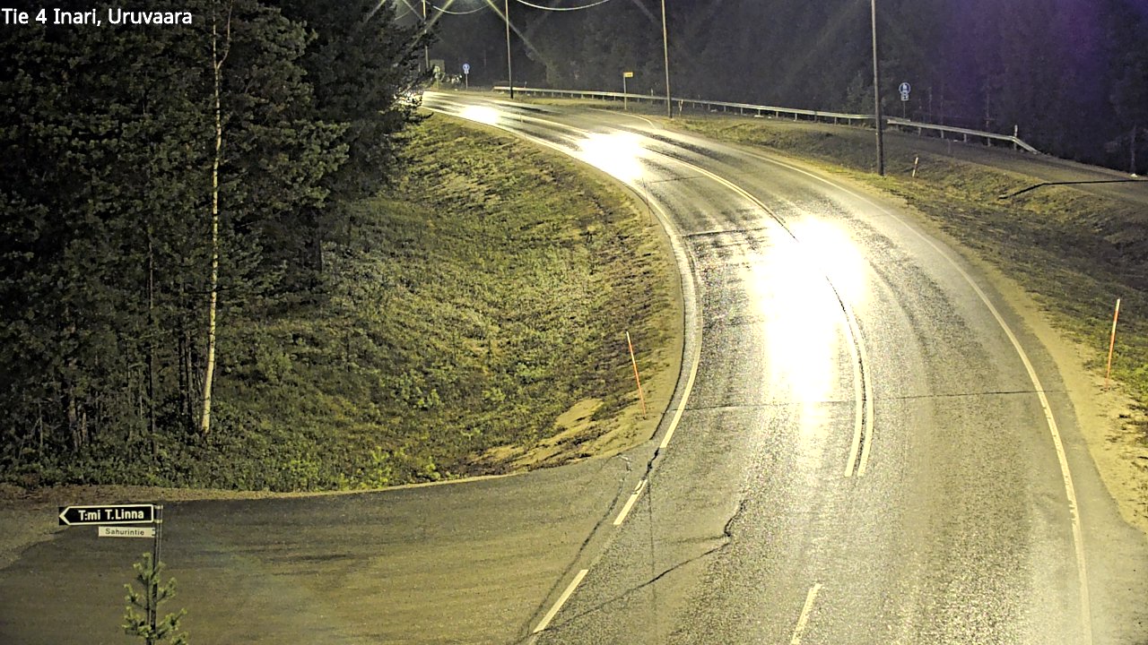 Kelikamerat Kuva Tie 4 Inari, Uruvaara, Inari, Lappi