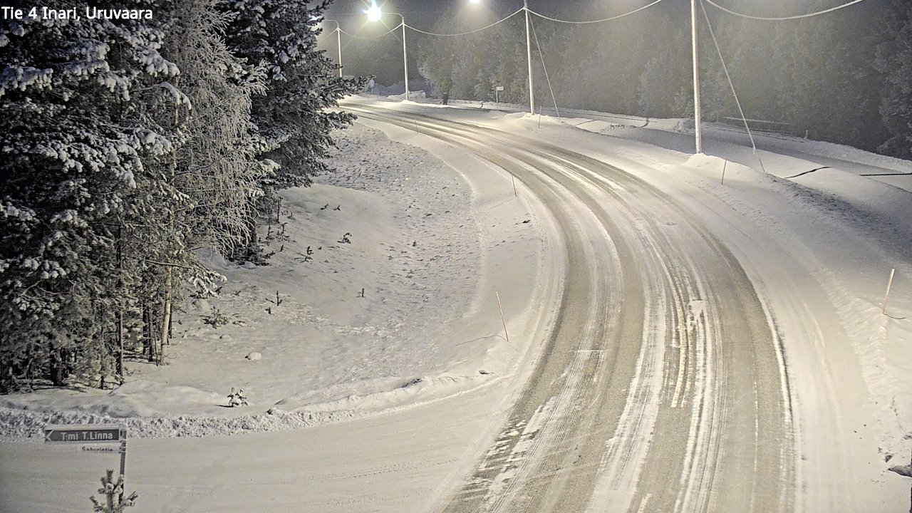 Kelikamerat Kuva Tie 4 Inari, Uruvaara, Inari, Lappi