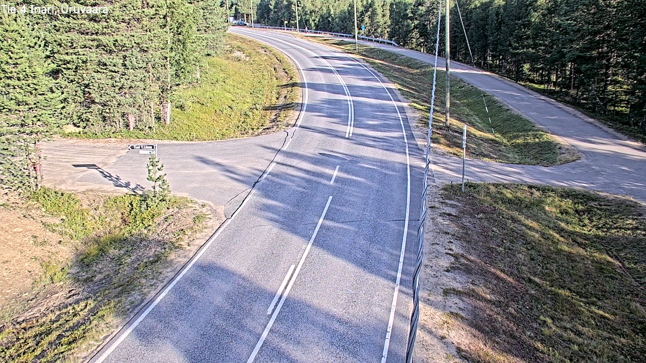 Weather Camera Image Road 4 Inari, Uruvaara, Inari, Lappi