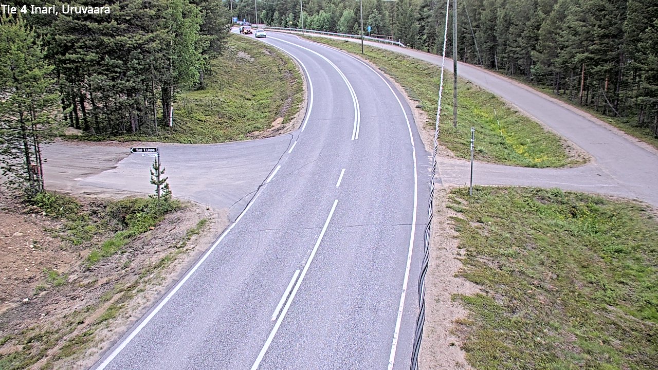 Kelikamerat Kuva Tie 4 Inari, Uruvaara, Inari, Lappi