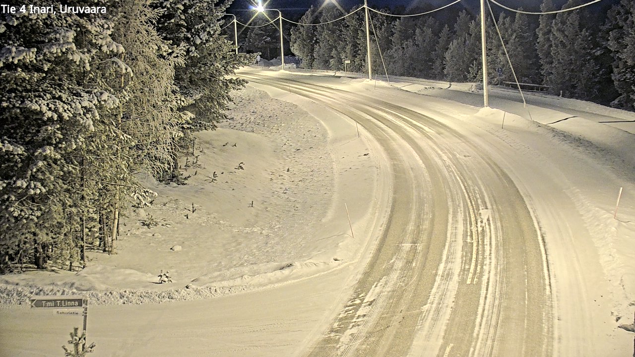 Kelikamerat Kuva Tie 4 Inari, Uruvaara, Inari, Lappi