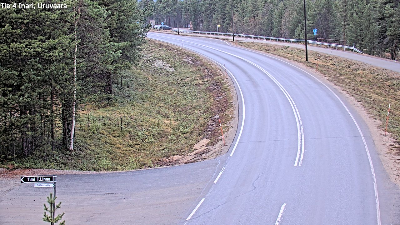 Kelikamerat Kuva Tie 4 Inari, Uruvaara, Inari, Lappi