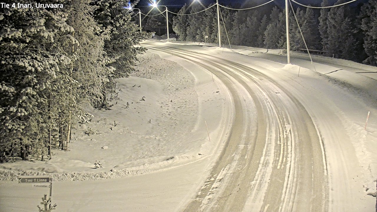 Kelikamerat Kuva Tie 4 Inari, Uruvaara, Inari, Lappi
