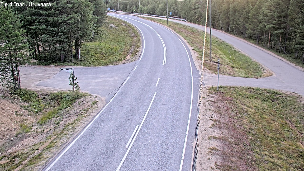 Kelikamerat Kuva Tie 4 Inari, Uruvaara, Inari, Lappi