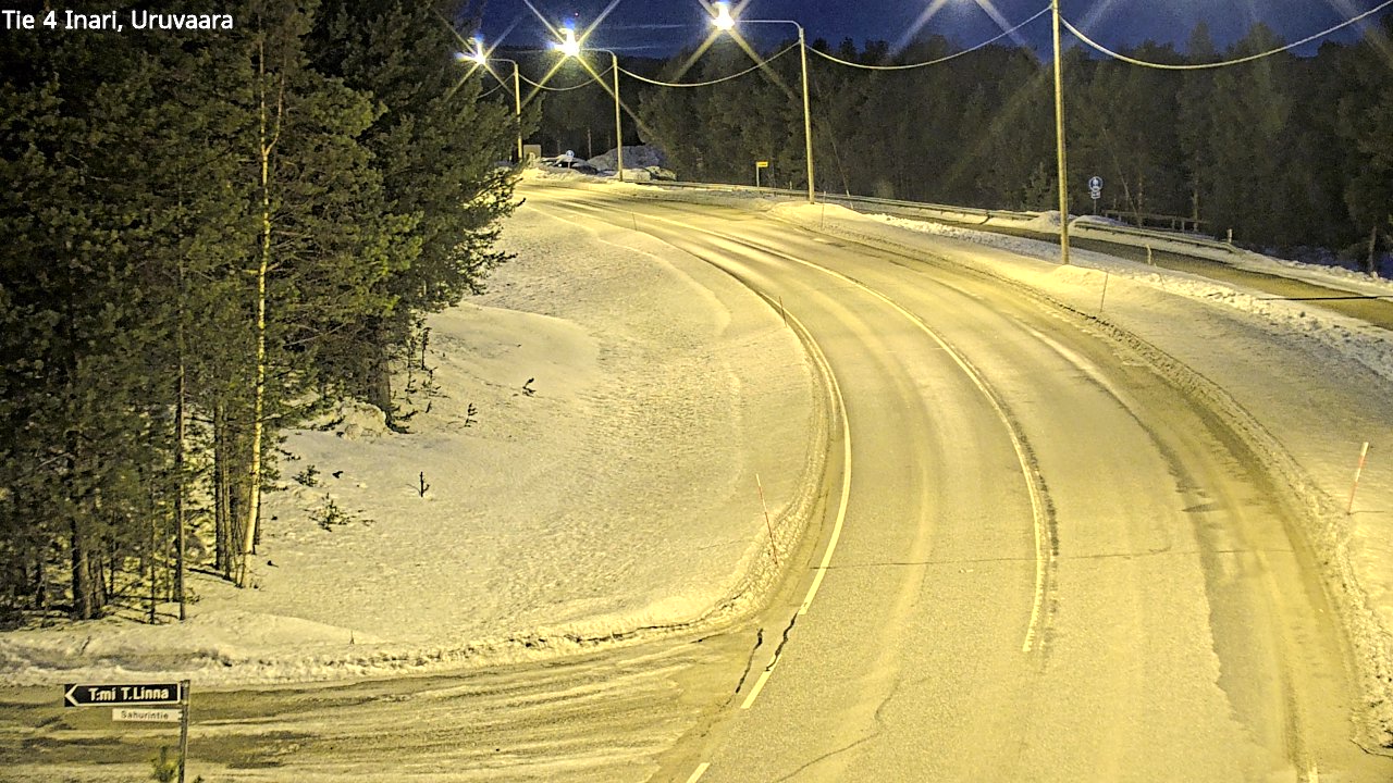 Kelikamerat Kuva Tie 4 Inari, Uruvaara, Inari, Lappi