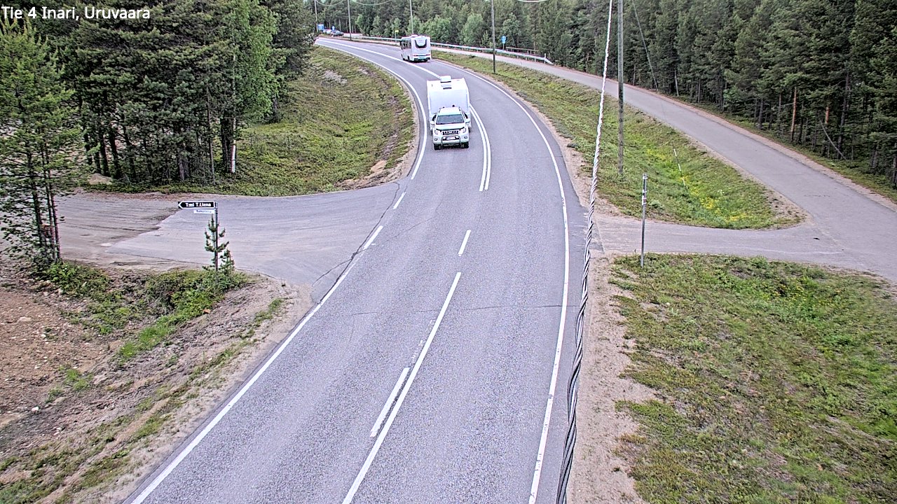 Kelikamerat Kuva Tie 4 Inari, Uruvaara, Inari, Lappi