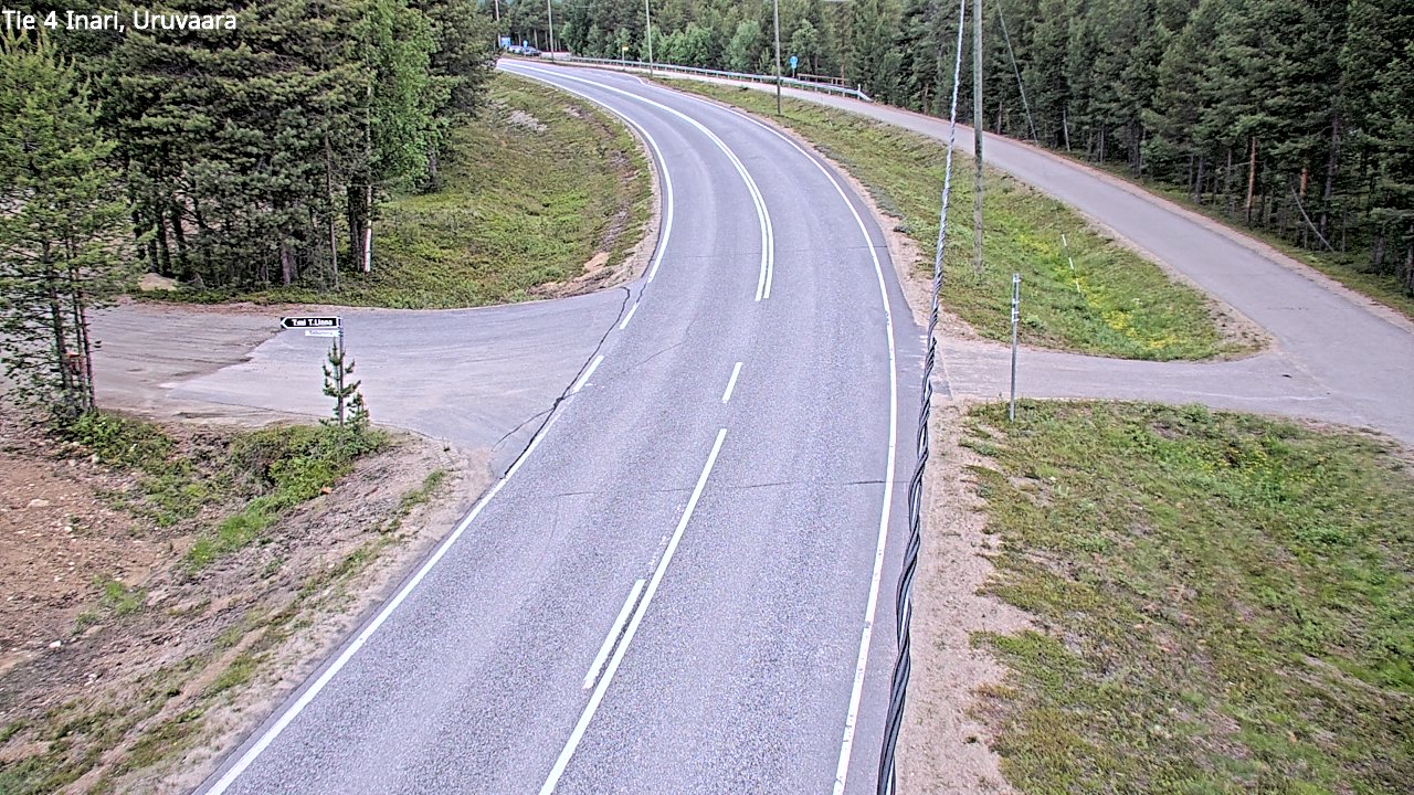 Kelikamerat Kuva Tie 4 Inari, Uruvaara, Inari, Lappi