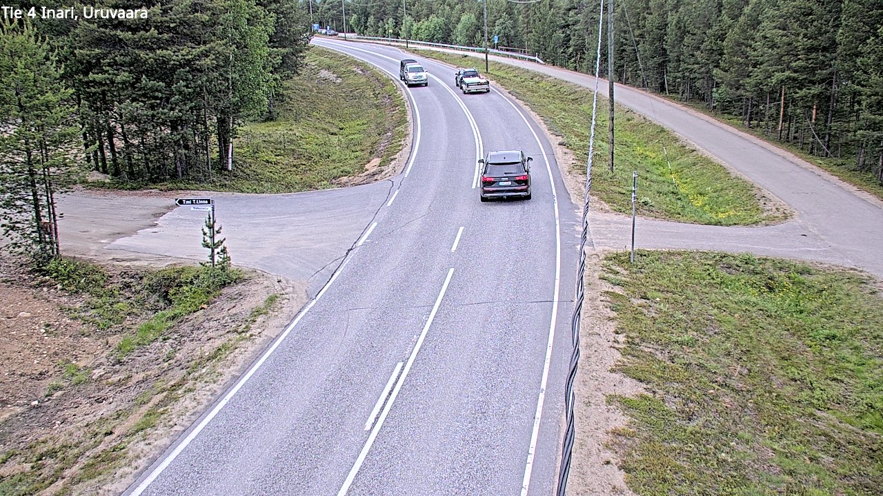 Kelikamerat Kuva Tie 4 Inari, Uruvaara, Inari, Lappi