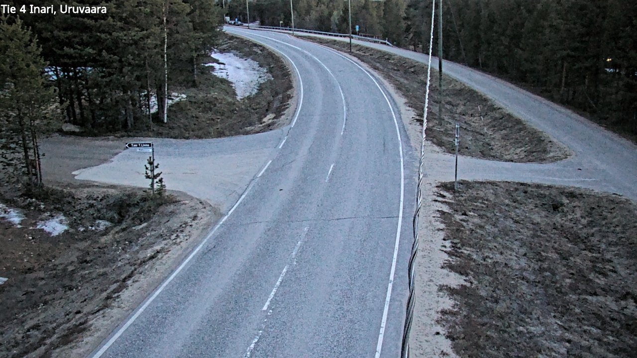 Kelikamerat Kuva Tie 4 Inari, Uruvaara, Inari, Lappi