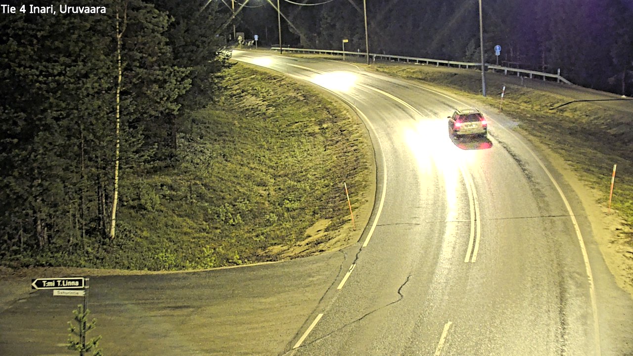 Kelikamerat Kuva Tie 4 Inari, Uruvaara, Inari, Lappi