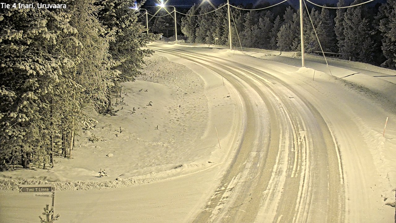 Kelikamerat Kuva Tie 4 Inari, Uruvaara, Inari, Lappi