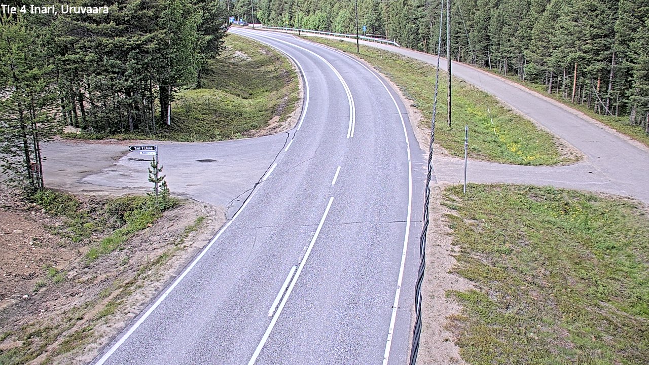 Kelikamerat Kuva Tie 4 Inari, Uruvaara, Inari, Lappi