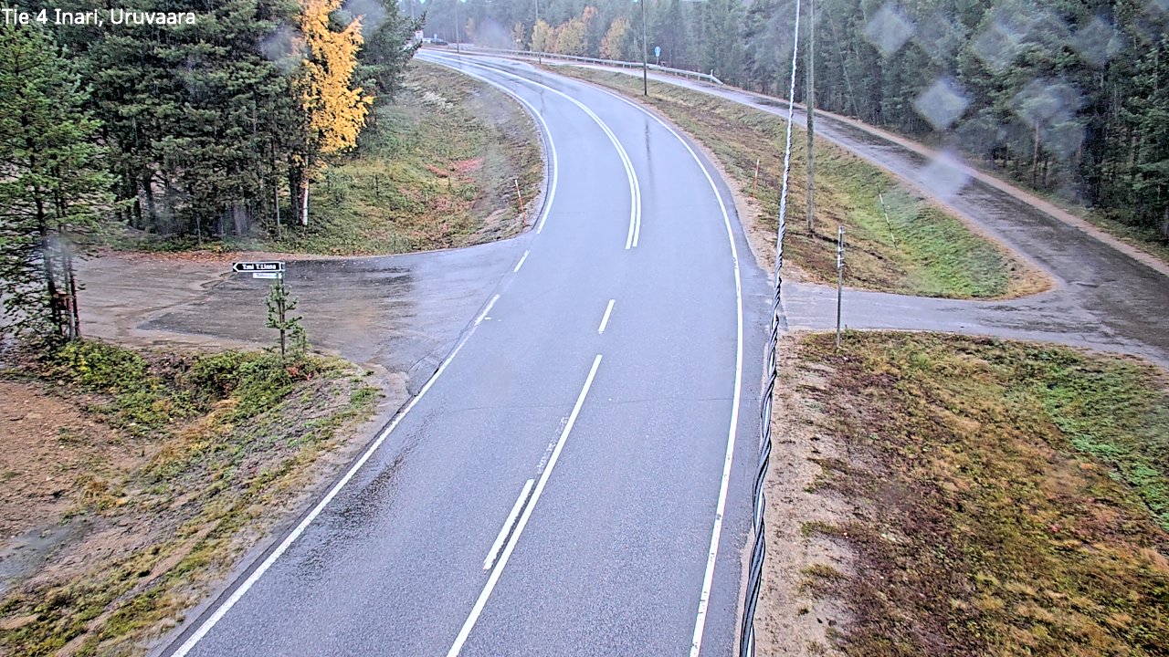 Weather Camera Image Road 4 Inari, Uruvaara, Inari, Lappi