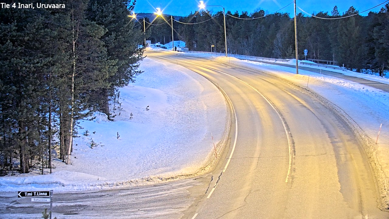 Kelikamerat Kuva Tie 4 Inari, Uruvaara, Inari, Lappi