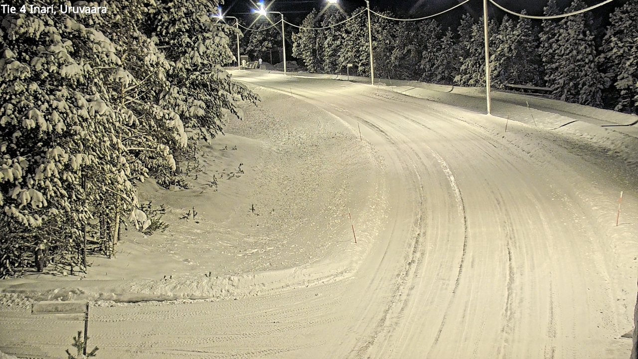 Weather Camera Image Road 4 Inari, Uruvaara, Inari, Lappi