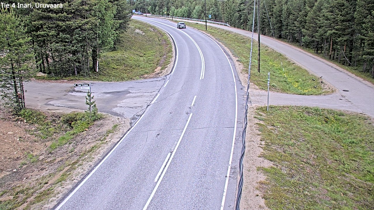 Kelikamerat Kuva Tie 4 Inari, Uruvaara, Inari, Lappi