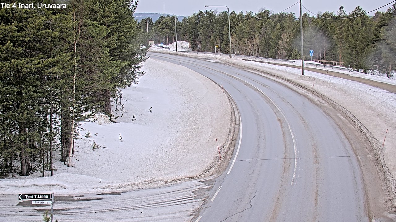 Kelikamerat Kuva Tie 4 Inari, Uruvaara, Inari, Lappi
