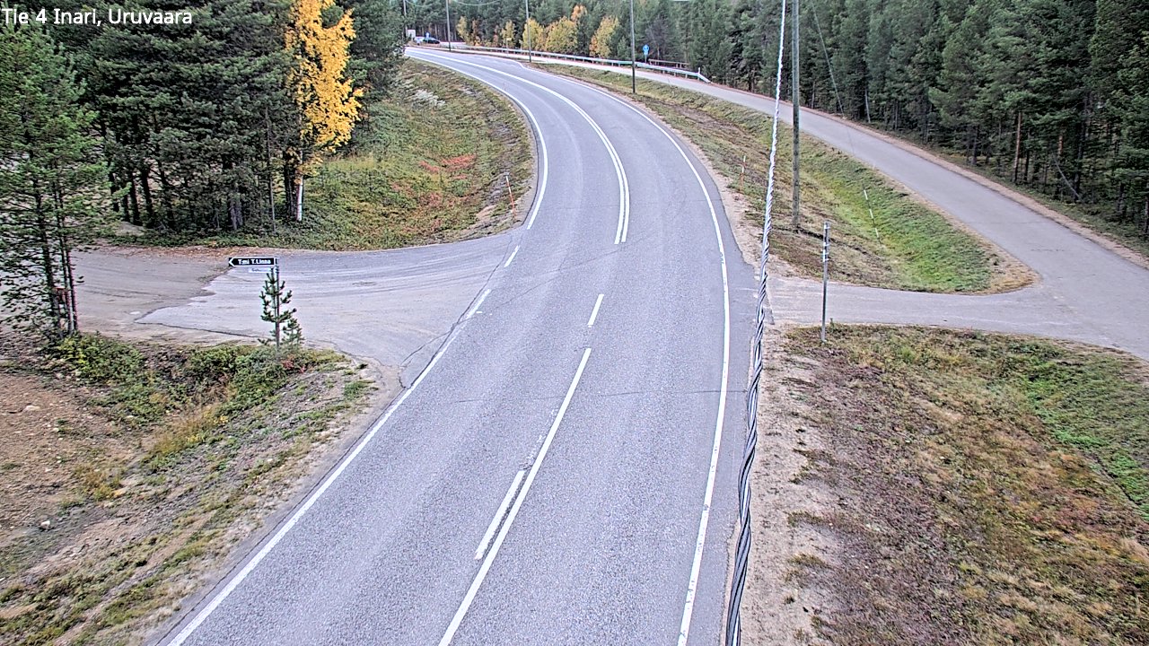 Kelikamerat Kuva Tie 4 Inari, Uruvaara, Inari, Lappi