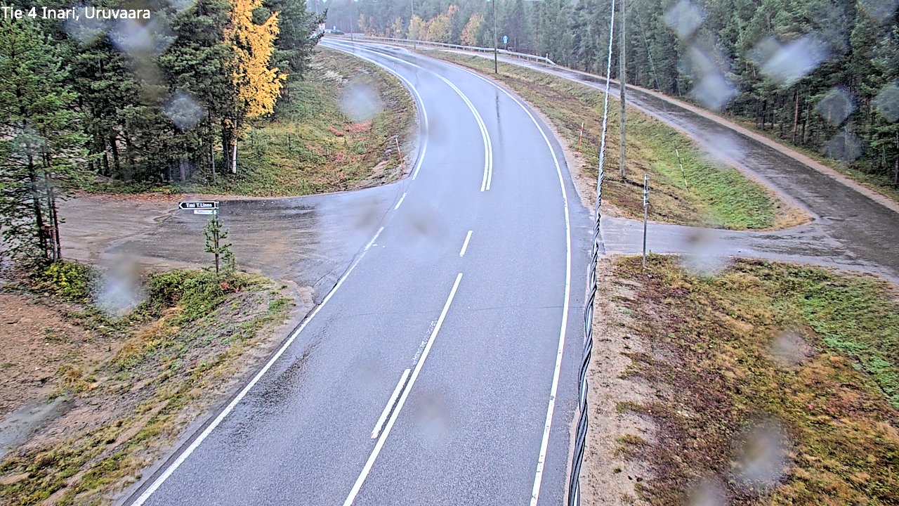 Weather Camera Image Road 4 Inari, Uruvaara, Inari, Lappi