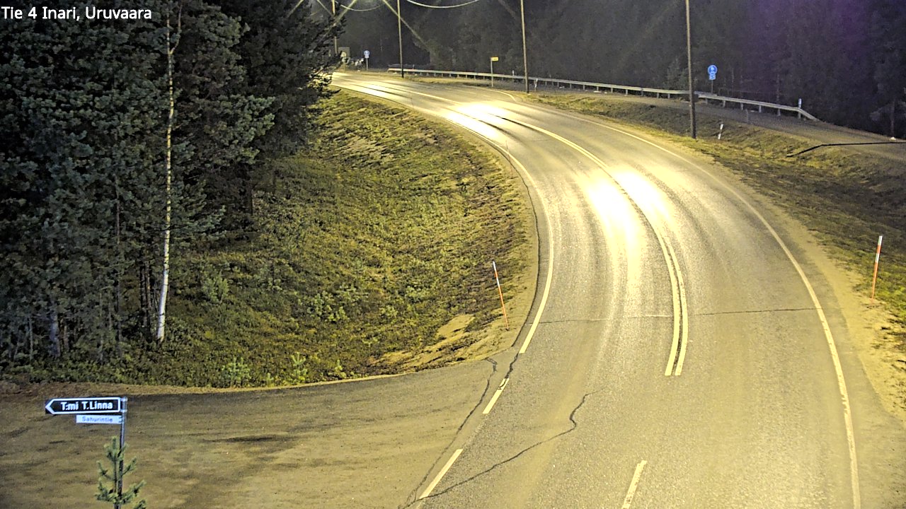 Kelikamerat Kuva Tie 4 Inari, Uruvaara, Inari, Lappi