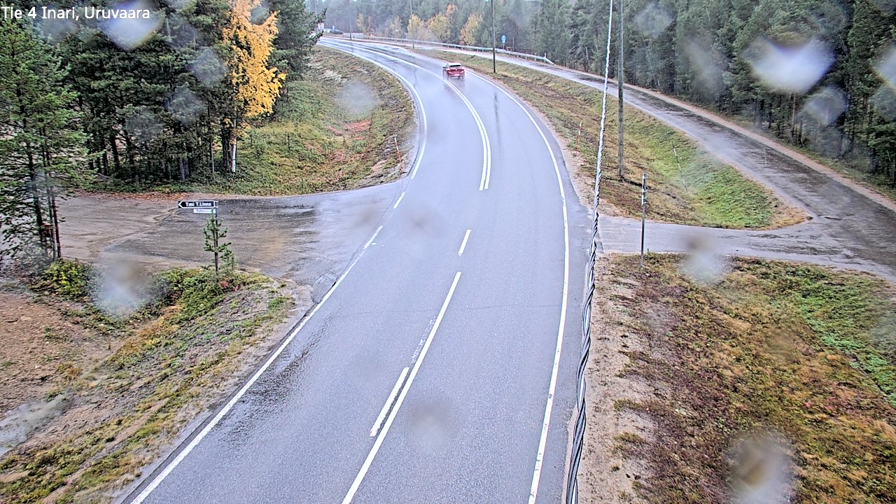 Weather Camera Image Road 4 Inari, Uruvaara, Inari, Lappi