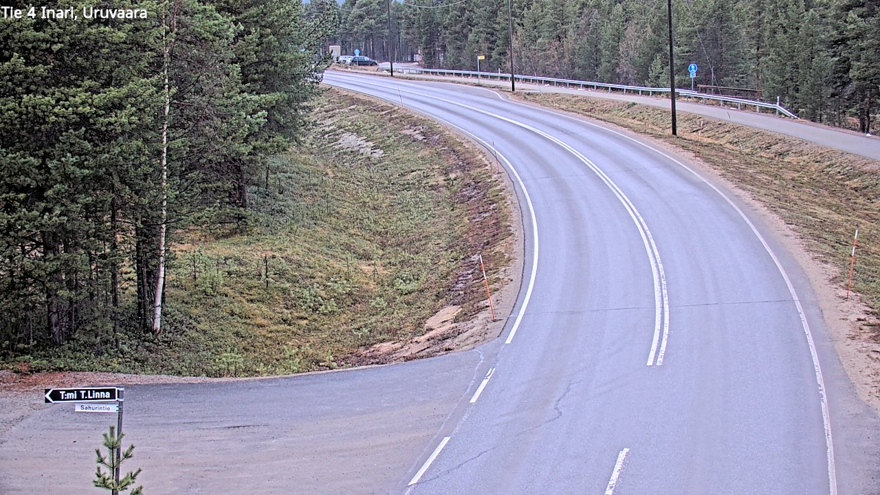 Kelikamerat Kuva Tie 4 Inari, Uruvaara, Inari, Lappi
