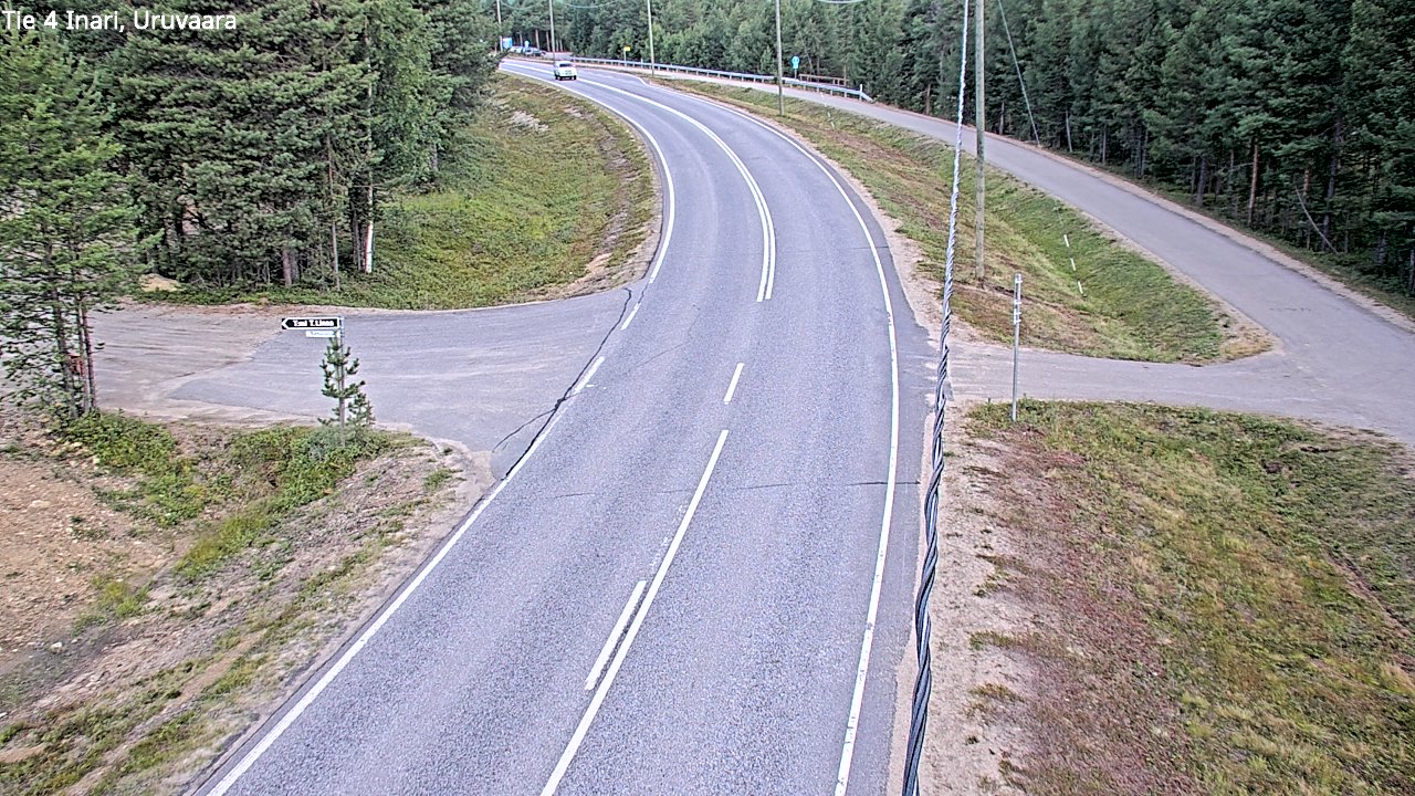 Weather Camera Image Road 4 Inari, Uruvaara, Inari, Lappi