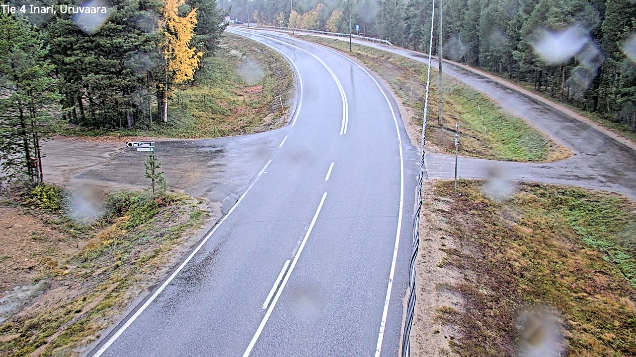 Weather Camera Image Road 4 Inari, Uruvaara, Inari, Lappi
