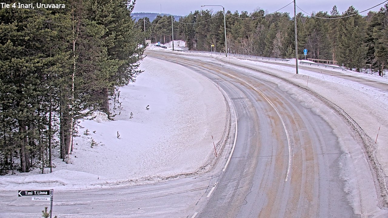 Kelikamerat Kuva Tie 4 Inari, Uruvaara, Inari, Lappi