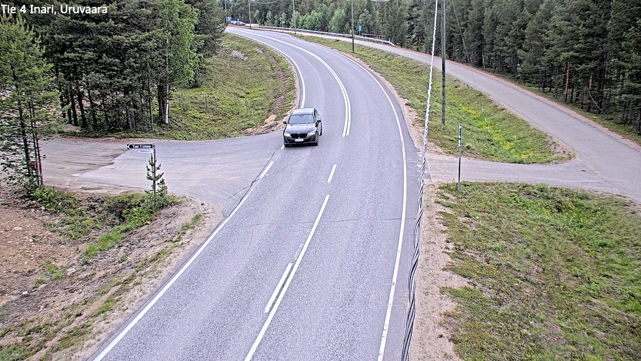 Kelikamerat Kuva Tie 4 Inari, Uruvaara, Inari, Lappi