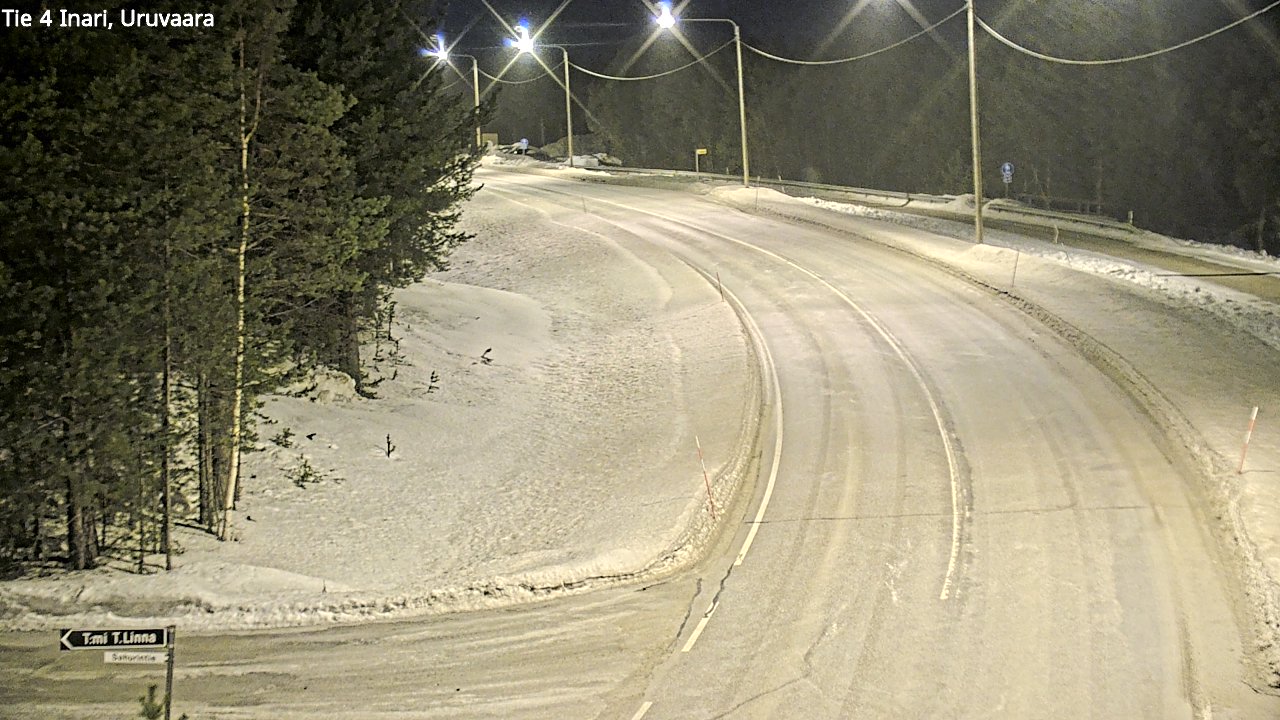 Kelikamerat Kuva Tie 4 Inari, Uruvaara, Inari, Lappi