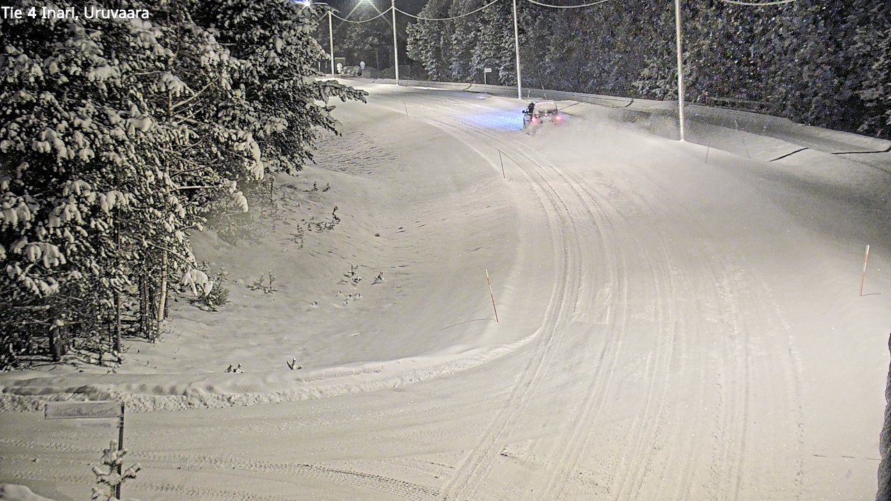 Kelikamerat Kuva Tie 4 Inari, Uruvaara, Inari, Lappi