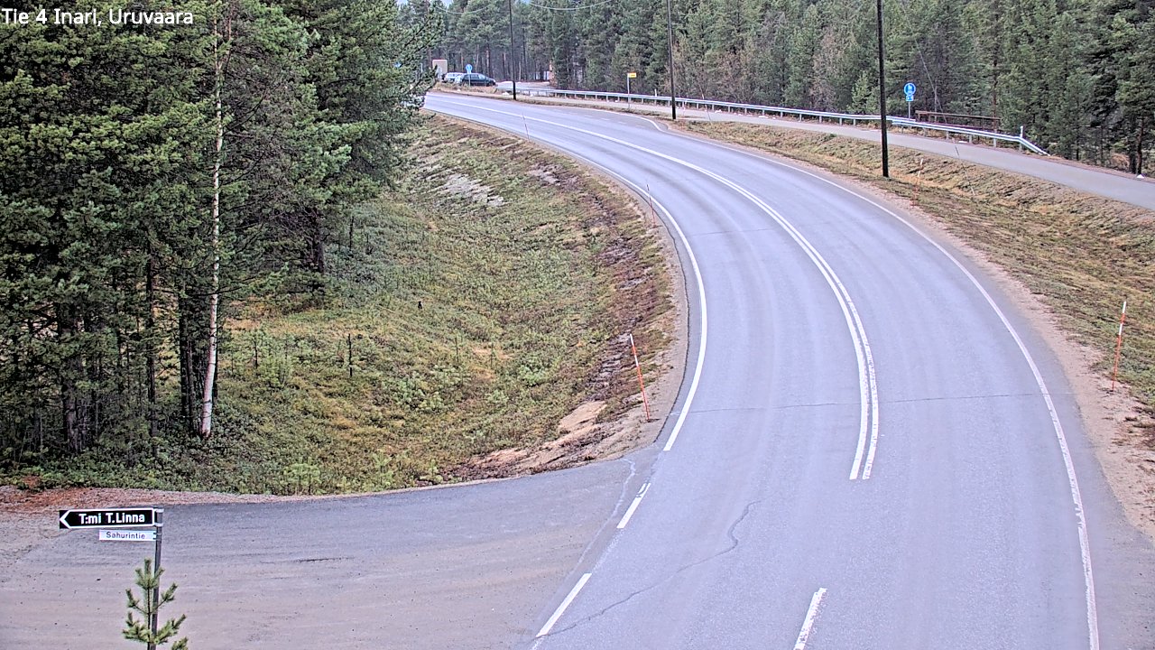 Kelikamerat Kuva Tie 4 Inari, Uruvaara, Inari, Lappi