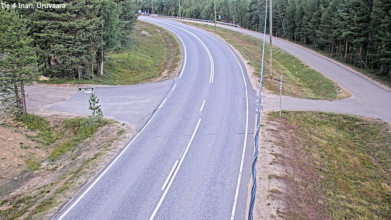 Weather Camera Image Road 4 Inari, Uruvaara, Inari, Lappi