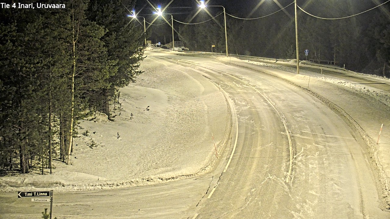 Kelikamerat Kuva Tie 4 Inari, Uruvaara, Inari, Lappi