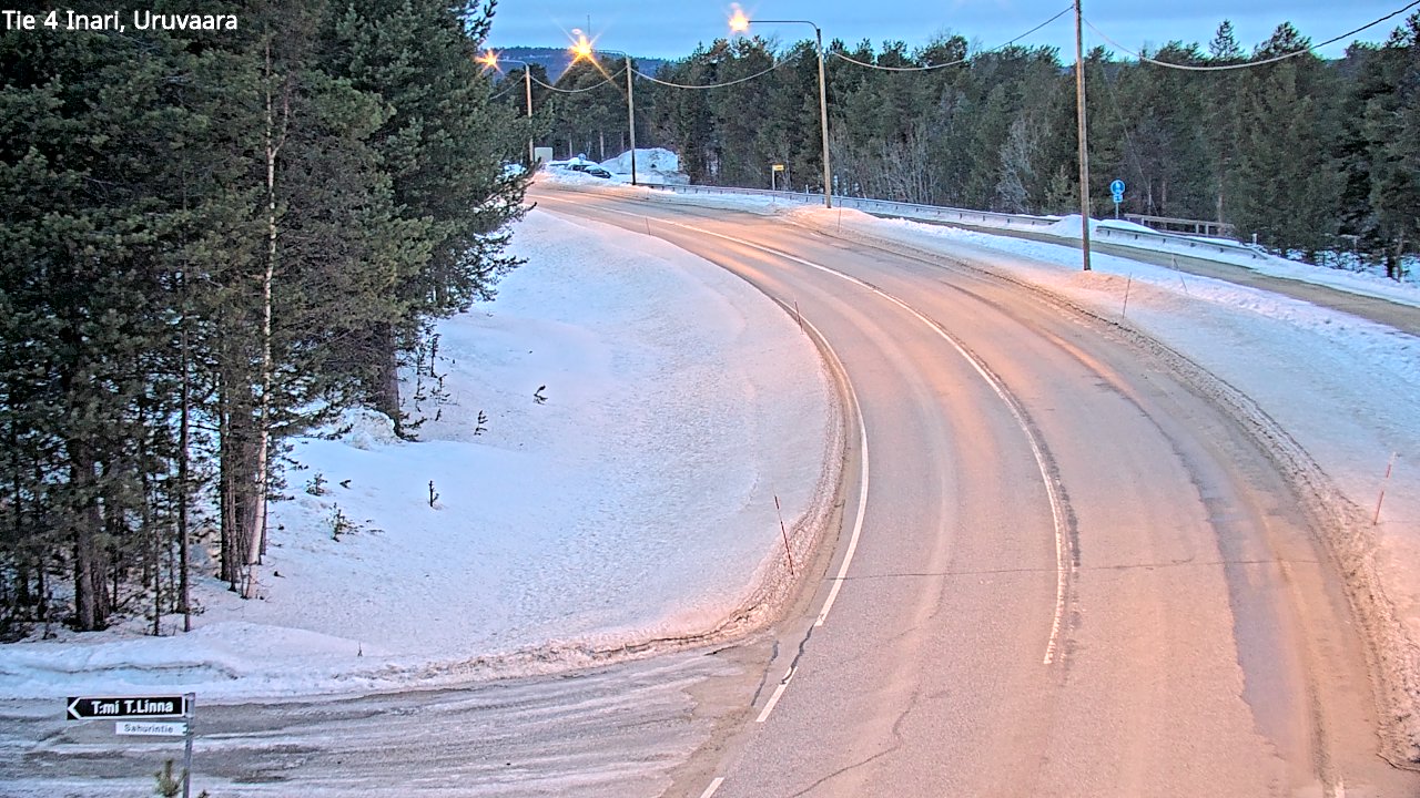 Kelikamerat Kuva Tie 4 Inari, Uruvaara, Inari, Lappi